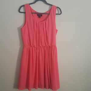 BCX coral sleeveless dress size XL
